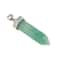 12 Pack: Green Aventurine Prism Pendant by Bead Landing™